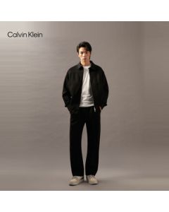 Calvin Klein Jeans 25 Summer Men's Casual Commuting CK Embroidered Print Soft Mercerized Cotton Short-Sleeve T-Shirt J327594