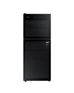 Midea 120L Cabinet Commercial 2-Star Disinfection Cabinet, Household Upper and Lower Double Door Independent Control Kitchen Dishware Utensil Baby Bottle Disinfection Cupboard 120R01