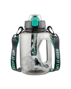 Fuguang Ton Cup Large Capacity Plastic Water Bottle Tritan Graduated Straw Sports Outdoor Water Bottle 1700ML