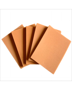 Golden Sun 800 Grit Square Flocking Sponge Sandpaper 75*100*5mm 50pcs/Box Unit: Box