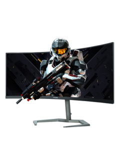 Philips 34-inch Curved UltraWide QHD 165Hz HVA Fast LCD 1ms HDR Gaming Monitor for PS5, IF Design Award Winner 34M1C5500V