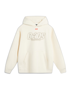 Li Ning Badfive丨Men's Fleece Hooded Sweatshirt 2025 New Autumn Comfortable Casual Versatile Sport Top AWDV877