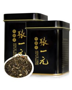 Zhangyiyuan Tea Jasmine Tea Premium Strong Fragrance Flower Tea Black Can 2-Pack Combo 100g