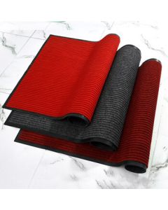 Premium Fabulous Entrance Door Mat Double Stripes Absorbent Anti-Slip Rug [1.2m Width*15m Length]