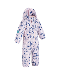 Decathlon Baby Jumpsuit - Warm, Lightweight, Dry, Waterproof, Comfortable, Easy to Wear and Take Off, Pink 82/88cm-4666072