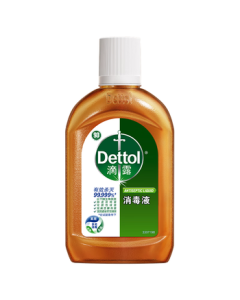 Dettol Disinfectant Liquid 250ml - Clothing Disinfectant, Home & Indoor Environment Floor Disinfection, Pine Scented Fabric Sanitizer