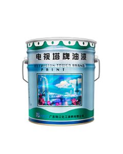 TV Tower Paint C04-2 Alkyd Iron Red Anti-Rust Paint 3.6L-4.5kg Topcoat Steel Structure Eco-Friendly