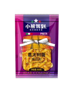 Little Bear's Arrival Pasta 500g Spiral Shape, Home Use Quick Low-Fat Pasta for Kids, Instant Noodles Macaroni