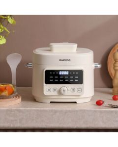 DAEWOO DYYL-4L13 Smart Electric Pressure Cooker Multi-functional Rice Cooker, Soup & Hot Pot Cooking Pot 4L