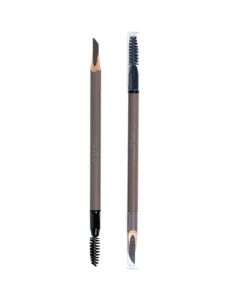 Judydoll Classic Chisel Tip Eyebrow Pencil - 3D Sculpting Waterproof & Sweatproof Long-Lasting Natural Eyebrow Pencil for Beginners #01 Gray Brown