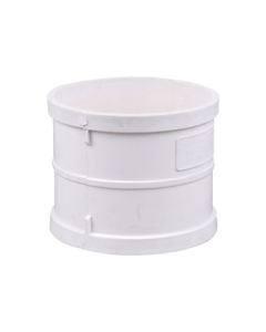 Yunbo PVC Pipe Coupling Straight Connector Sewer Pipe Direct PVC Drainage Fitting Unit: Piece φ110