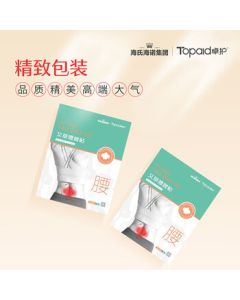 ZhuoHu Moxibustion Waist Patch, Warm Patch with Mugwort Herbs, Universal Heat Therapy for Elderly Men and Women, Lumbar Support Patch, 12-Pack