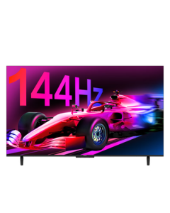 Konka TV 55E8AES 55-inch 2+32GB 144Hz High Refresh Rate Eye Protection 4K Ultra HD Full-Screen Smart Voice Flat Panel TV, Energy Efficiency Class 1