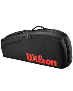 Wilson CLASH V3 3PK RACQUET BAG BLACK/INFRARED Backpack