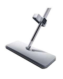 David Flat Mop 36cm Handle Length 133cm 2 Extra-Thick Pads P10 Super Absorbent Sponge Layer No-Hand-Wash