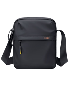 GOLF Men's Casual Single Shoulder Crossbody Bag, Oxford Fabric Multi-Compartment Lightweight Water-Resistant iPad Phone Bag