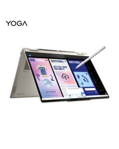 Lenovo YOGA 360 14 AI YuanQi Ultra7-258V 2nd Gen Core Convertible Touchscreen Ultrabook 2025 | 2.8K High Refresh OLED | Shallow Seashell