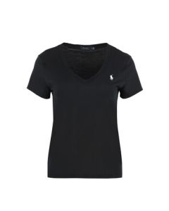 Polo Ralph Lauren Men's Casual Short-Sleeve Round Neck T-Shirt - Black, Size M