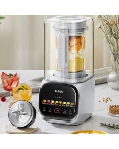 SUPOR 1.5L Dual-Cup Multi-Function Smart Preset Blender with Quiet Operation, Juice & Powder Grinder, Baby Food & Soy Milk Maker SPX306R