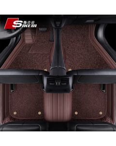 Skudy Custom Car Mats - Contact Customer Service for Model & Color (Brown)