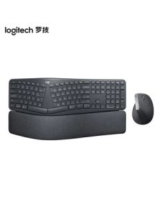 Logitech K860 Wireless Keyboard + Vertical Mouse (Large Hand) Ergonomic Wireless Keyboard & Mouse Combo
