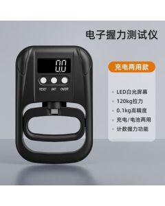 Ayub Electronic Grip Strength Tester EH201 Black 120kg for Middle School Exams, Adults, and Students