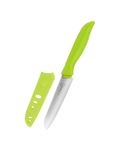 Shi Ba Zi Zuo Home Lightweight Portable Stainless Steel Fruit Knife H300 (with Protective Sheath)