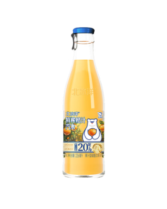 Arctic Ocean Freshly Squashed Orange Juice Soda 236ml*12 Bottles, Whole Case, Mid-Autumn Festival Gift (20% Juice Content)