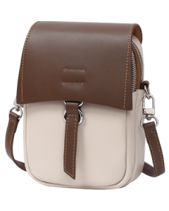 Viney Genuine Leather Phone Bag Stylish Women's Shoulder Crossbody Bag Branded Gift for Girlfriend Wife with Premium Feel