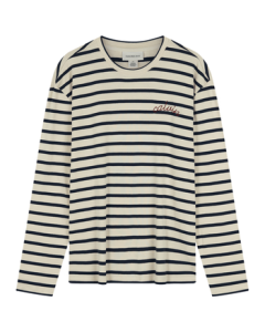 Calvin Klein Jeans Men's Casual Long-Sleeve Cotton T-Shirt with CK Script Letter Striped Design, Fall 2025 Collection