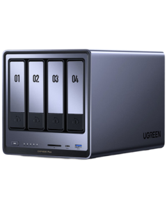 UGREEN DXP4800 Plus 16GB RAM 4-Bay NAS Network Storage Personal Cloud Hard Drive Home Server with 10G Ethernet Port Compatible with iPhone 16