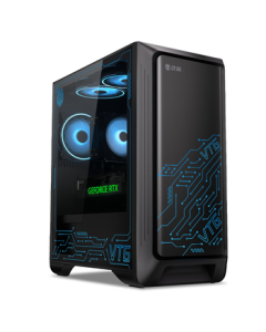Wuji Phantom AMD Ryzen R7 9700X/RX 9060XT Graphics Card/32G D5/1TB SSD Gaming Desktop PC