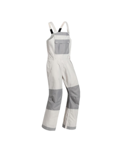 Decathlon Ski Bib Pants Loose Warm Waterproof Workwear BIB500 Moon Rock Gray S5100220