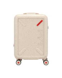 Samsonite 20-inch UB7 Ivory White TSA Lock Spinner Suitcase