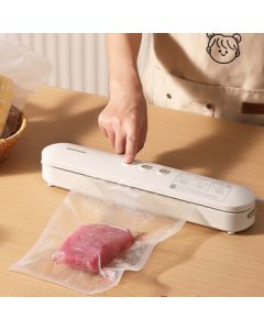 DAEWOO Vacuum Sealer One-Touch Vacuum Sealing for Freshness, Dry and Wet Dual Use, Automatic Food Preserver, Household Packaging Machine, Sealer, Food Vacuum Sealer DYFK-90E03