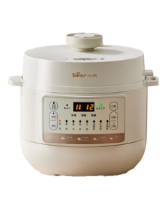 Bear Electric Pressure Cooker 4L Large Capacity Multi-functional Pressure Pot with Non-stick Inner Pot, Smart Cooker with Open-lid Cooking YLB-C40Y5