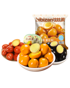 BIBIZAN Mixed Flavor Quail Eggs 420g - Marbled Eggs Snack, Ready-to-Eat Delicacy, Leisure Snack, Gift Pack