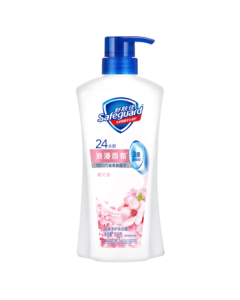 Safeguard Healthy & Protective Body Wash Sakura Scent 550g Moisturizing & Long-lasting Fragrance Shower Milk (Random Old/New Packaging)