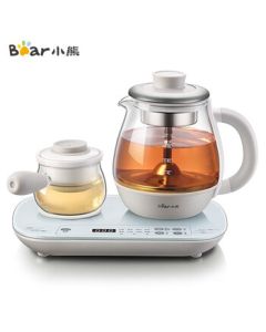 Bear 0.8L Steam Spray Tea Maker, Stainless Steel Electric Kettle with 304 Stainless Steel Filter, Health Kettle for Black Tea, Model ZCQ-A08E1