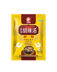 HUSANJIE Spicy Soup Henan Specialty Mild Beef Flavor 228g Instant Halal Breakfast Hot & Sour Soup