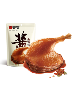 Wuxiong Braised Duck Leg Snack - Spicy 85g Single Bag, Instant Meat Snack for Noodle Pairing