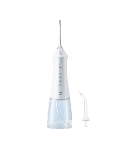 JingDong JingZao Portable Water Flosser with 2 Nozzles, 300ML Large Tank, Dental Oral Irrigator for Teeth Cleaning, Orthodontic Care, Tartar Prevention, Birthday Gift for Men