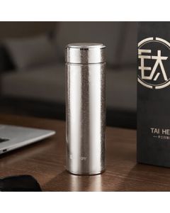 IMOGY Smart Temperature Display Titanium Cup/Thermos MTA101 High-End Business Gift Car Tea Cup Titanium Color 480ML