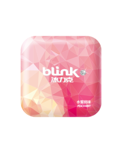 Binglike Peach Flavor Sugar-Free Mints 15g, Fresh Breath, Leisure Snack, Mid-Autumn Festival Gift, Wedding Candy