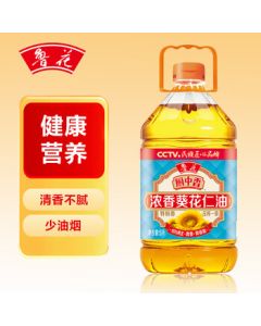 Luhua Sunflower Seed Oil - Fragrant Sunflower Kernel Oil, Pressed Grade 1, 5L