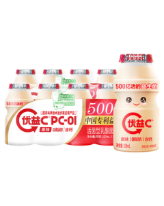 Mengniu (MENGNIU) Full Cold Chain Yoyi C Lactobacillus Beverage 0 Fat Original Flavor 100ml*10 Bottles