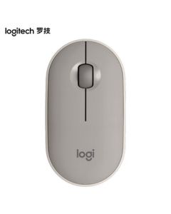 Logitech Wireless Bluetooth Keyboard K380 + Wireless Bluetooth Mouse Pebble Combo - Smoky Grey