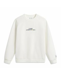 LI-NING Men's Sweatshirt, New Spring/Autumn Style, Teenagers' Hoodless Long-Sleeve Pullover, Women's Round-Neck Sport Top AWDV567