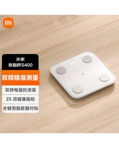 Xiaomi Mi Body Composition Scale S400 - Dual-Frequency Precision Measurement, 25 Health Metrics, Heart Rate Detection, Multi-Mode, Data APP Cloud Sync Weighing Scale