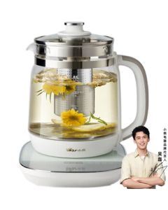 Bear (Bear) Health Pot Multi-functional Household Automatic Electric Kettle with Thickened Glass, Microcomputer Insulation Pot with Filter 1.8L Multi-stage Insulation YSH-D18F1